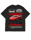 Oversize Drop Shoulder Lamborghini Huracán Tee By Teen Core in Pakistan