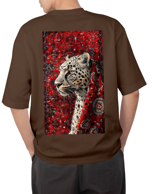 Premium Oversize Drop Shoulder Tee – Samurai Warrior Print | by Teen Core in Pakistan