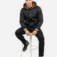 Premium Black Blend Fleece Lined Zipper Hoodie  Winter Collection | by Teen Core in Pakistan
