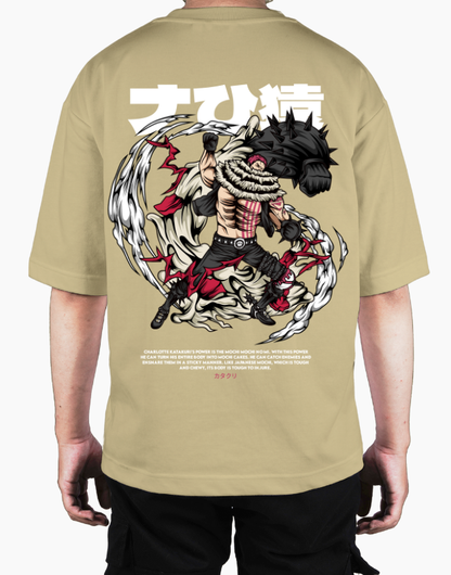 Premium Oversize Drop Shoulder Tee – Japanese Dragon Streetwear | by Teen Core in Pakistan