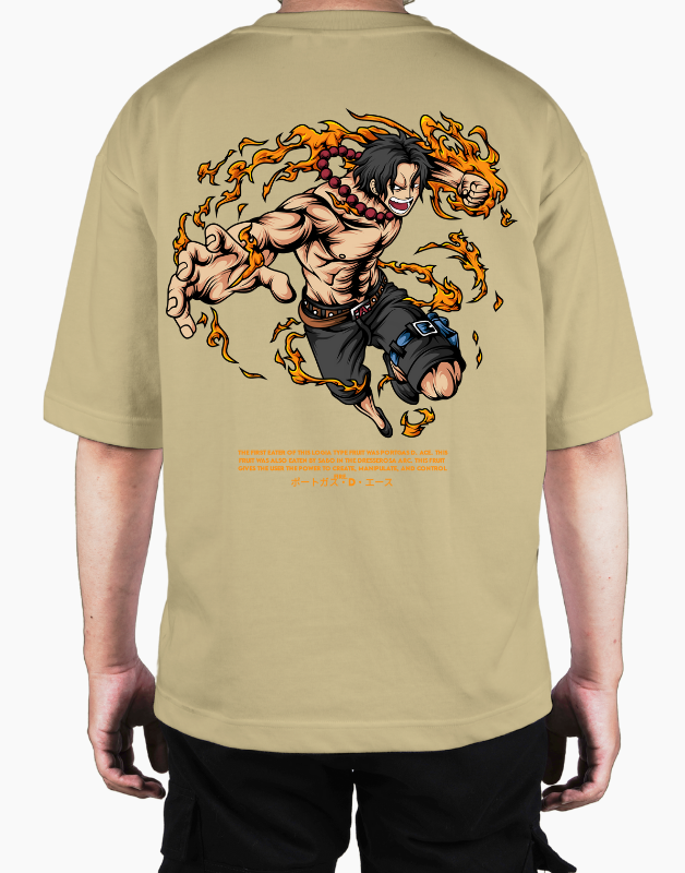 Premium Oversize Drop Shoulder Tee – Japanese Tiger Streetwear | by Teen Core in Pakistan