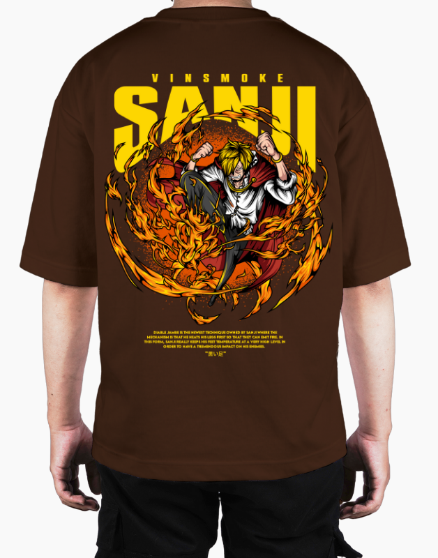 Premium Oversize Drop Shoulder Tee – Samurai Tiger Streetwear- Teen Core in Pakistan