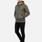 Premium Olive Green Blend Fleece Zipper Hoodie Winter Collection | by Teen Core in Pakistan