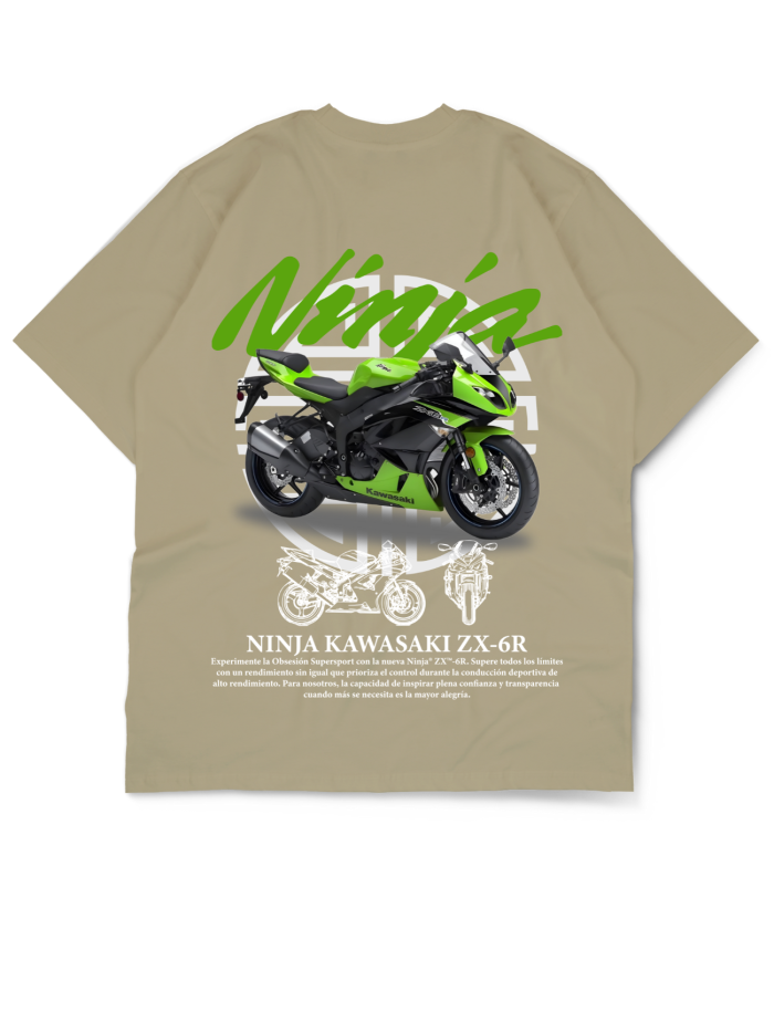 Oversize Drop Shoulder Motorbike Racing Tee By Teen Core in Pakistan