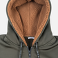 Premium Olive Green Blend Fleece Zipper Hoodie Winter Collection | by Teen Core in Pakistan