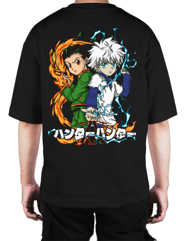 Premium Oversize Drop Shoulder Tee – Samurai Warriors × Flames Graphic | by Teen Core in Pakistan