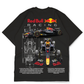 Premium Oversize Drop Shoulder Tee – Red Bull Racing Graphic | by Teen Core in Pakistan