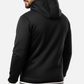 Premium Black Blend Fleece Lined Zipper Hoodie  Winter Collection | by Teen Core in Pakistan