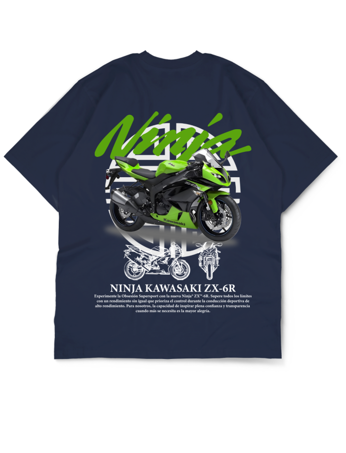 Oversize Drop Shoulder Motorbike Racing Tee By Teen Core in Pakistan
