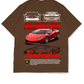 Oversize Drop Shoulder Lamborghini Huracán Tee By Teen Core in Pakistan