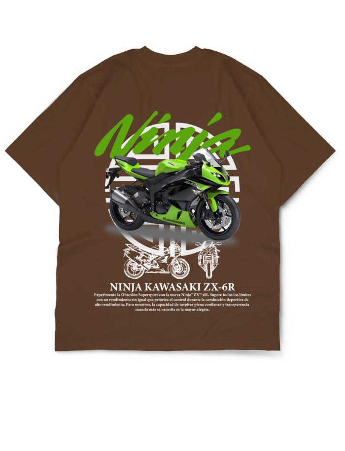 Oversize Drop Shoulder Motorbike Racing Tee By Teen Core in Pakistan