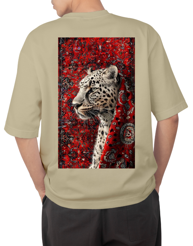 Premium Oversize Drop Shoulder Tee – Samurai Warrior Print | by Teen Core in Pakistan