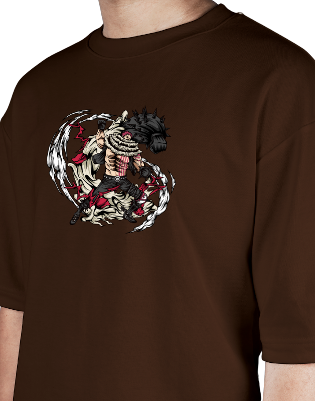 Premium Oversize Drop Shoulder Tee – Japanese Dragon Streetwear | by Teen Core in Pakistan