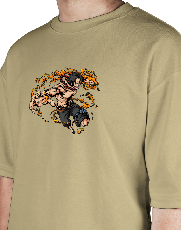 Premium Oversize Drop Shoulder Tee – Japanese Tiger Streetwear | by Teen Core in Pakistan