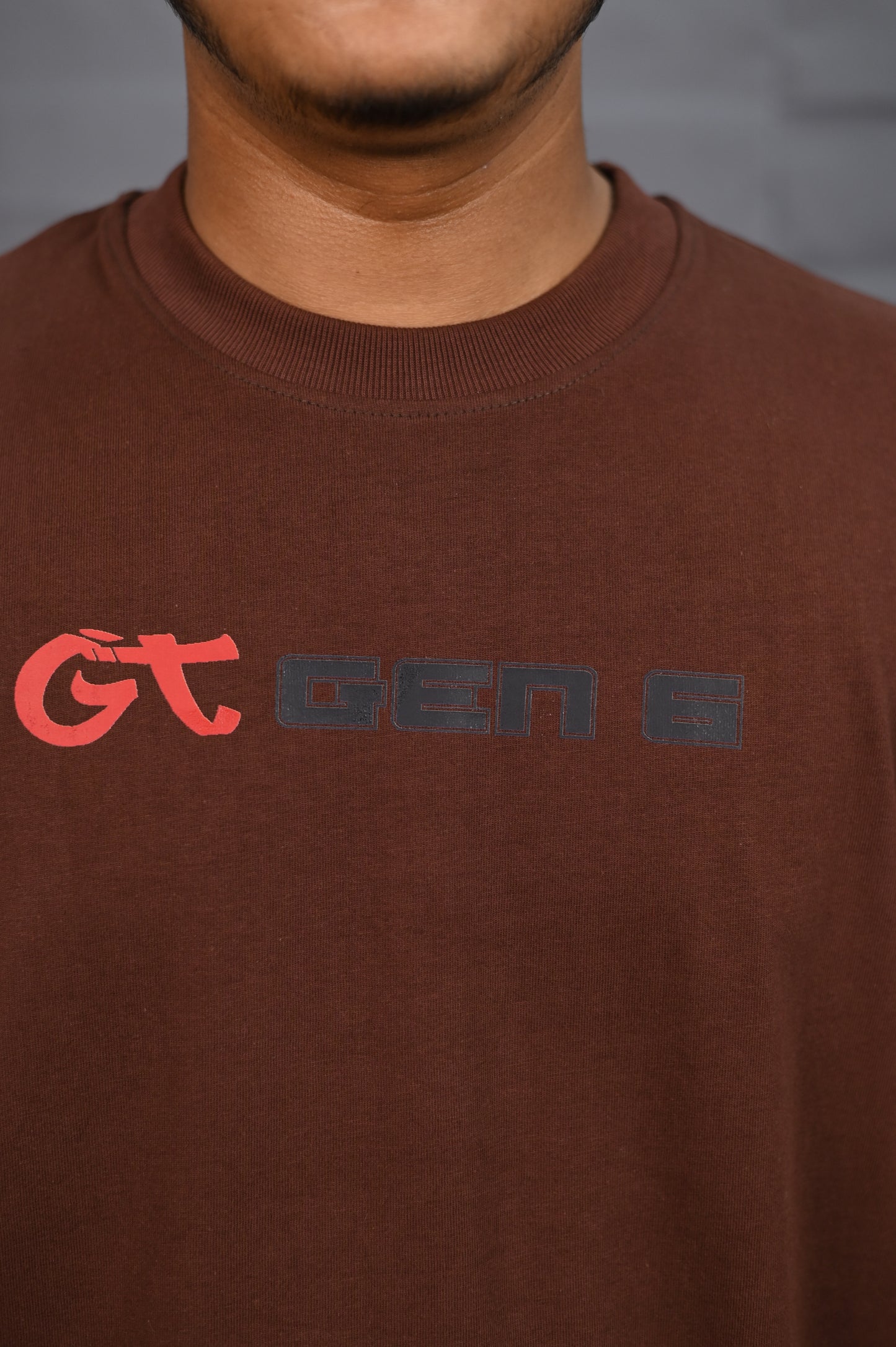 Premium Oversize Drop Shoulder Tee – Mustang Racing Graphic | by Teen Core in Pakistan