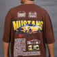 Premium Oversize Drop Shoulder Tee – Mustang Racing Graphic | by Teen Core in Pakistan