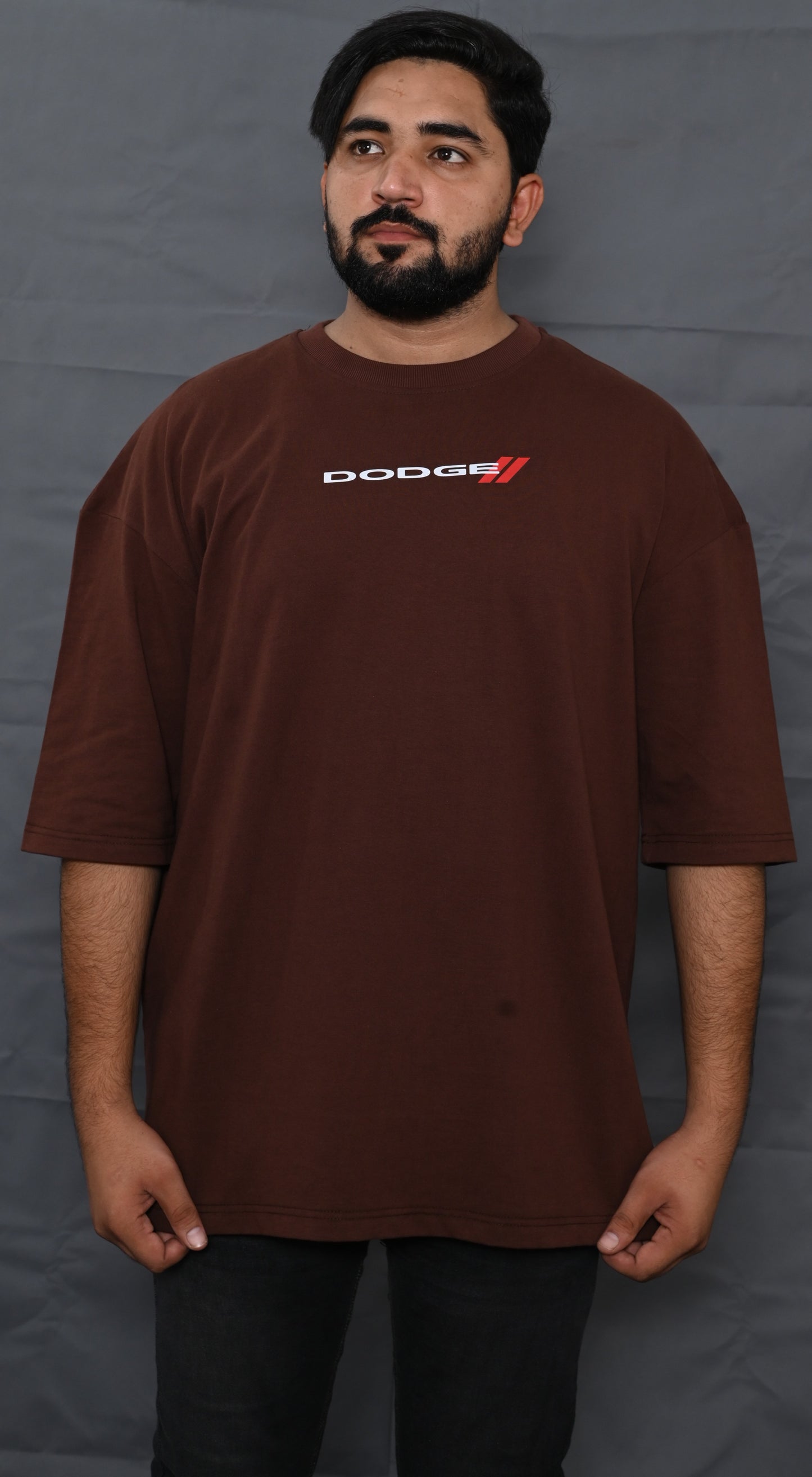 Car Collection Oversize Drop Shoulder Tee – Dodge Edition by Teen Core in Pakistan